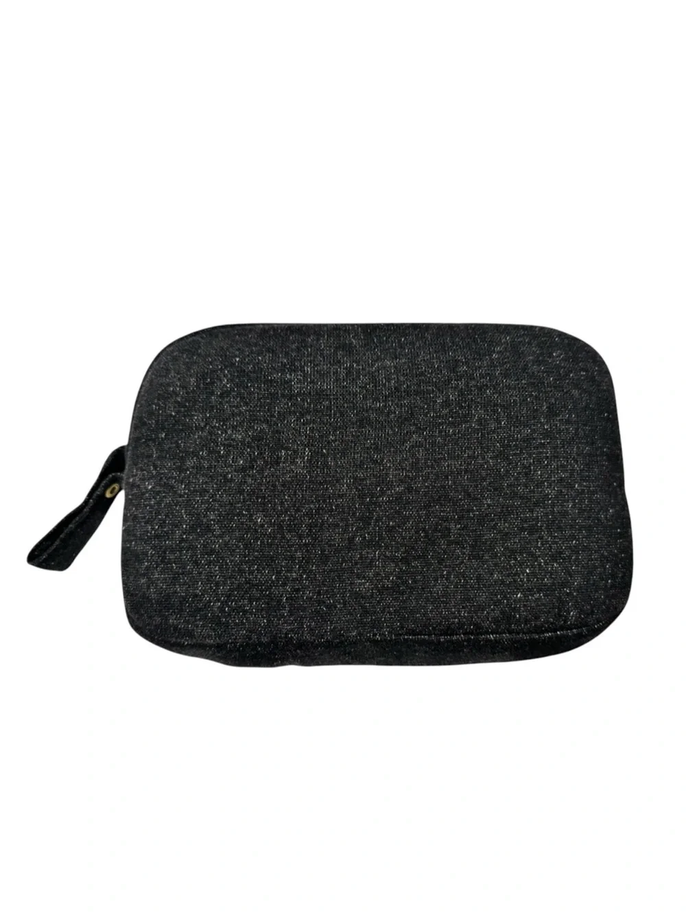 Pink Lemonade Reversible Solid Travel Blanket Organic Cotton Black Gray NWOT